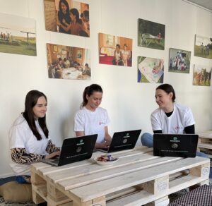 We supported Estonian Refugee Council with 10 laptops